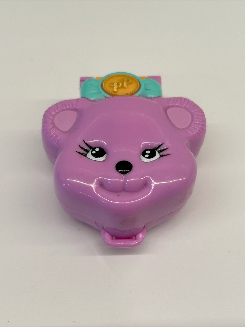 Vintage 90s Bluebird Polly Pocket Polly Loves Bear Bracelet Compact Only (18B)